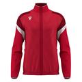 ODIN full zip top RED/WHT M Jakke med kontrastdetaljer