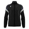 ODIN full zip top BLK/WHT 3XS Jakke med kontrastdetaljer
