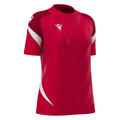 Naga Womens Shirt RED/WHT S Teknisk spillerdrakt til dame