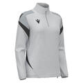 Leona Training 1/4 Zip Top W ST.GREY M Teknisk treningsgenser til dame